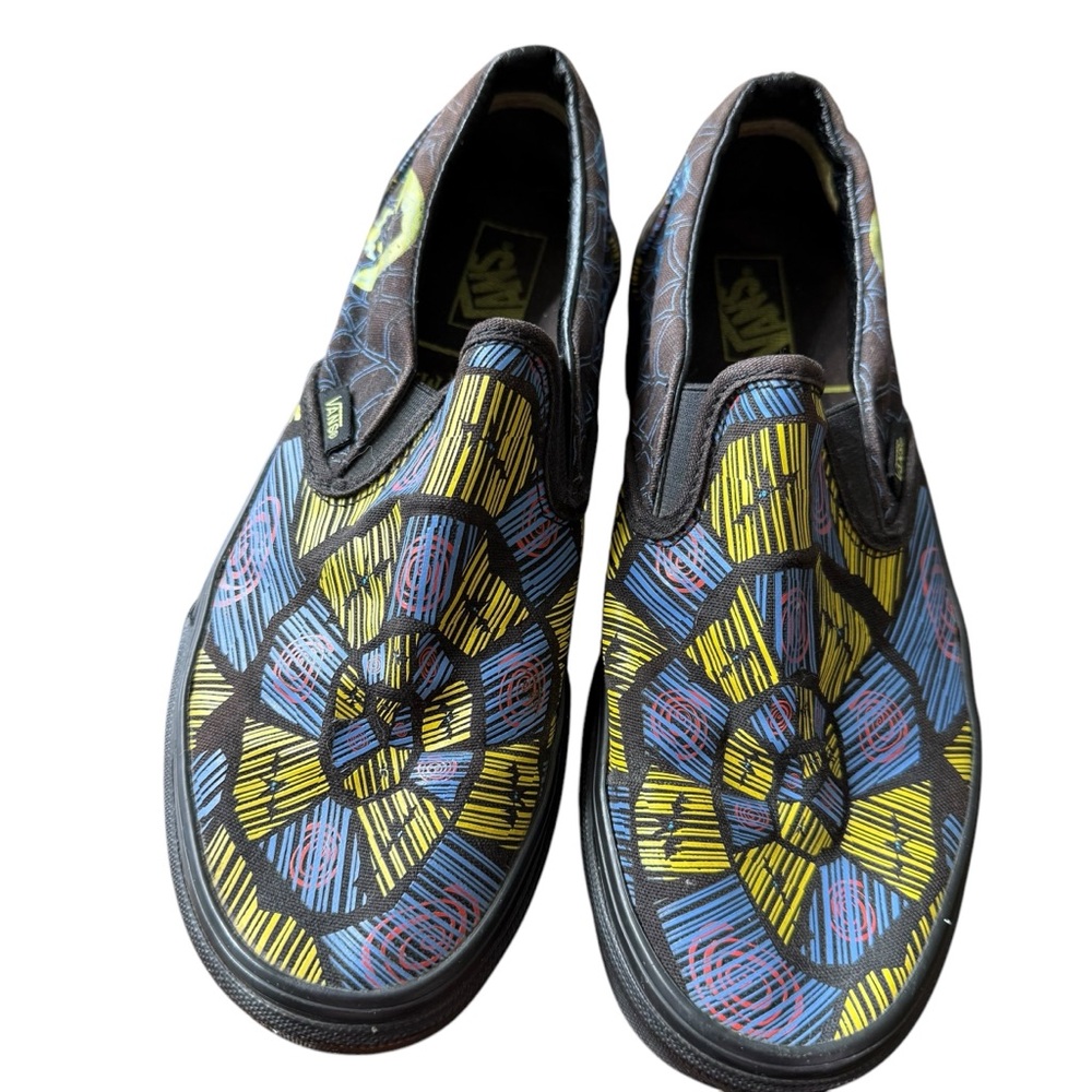 VANS Disney The Nightmare Before Christmas wm Sz 6.5 Oogie Boogie glow in dark